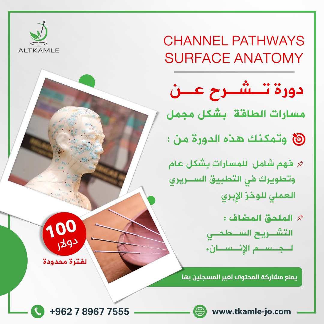 channel pathways – surface Anatomy